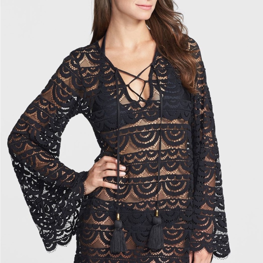 PilyQ Noah Bell Sleeve Cover Up